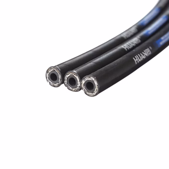 Ugw FR856 4 fils flexible hydraulique en spirale 4sh assemblage de flexible en caoutchouc raccords d'extrémités mâles/femelles