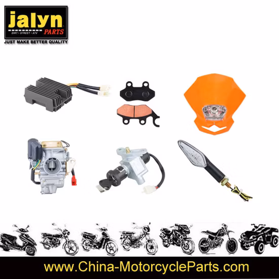 Jalyn Pièce de Rechange de Moto Pièces de Moto et Moteur de Moto adaptés pour Honda/YAMAHA/Bajaj/Suzuki pour Scooter/Dirt Bike/50cc/70cc/100cc/Cg125